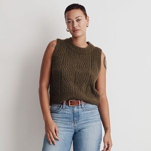 Pointelle Knowe Sweater Vest